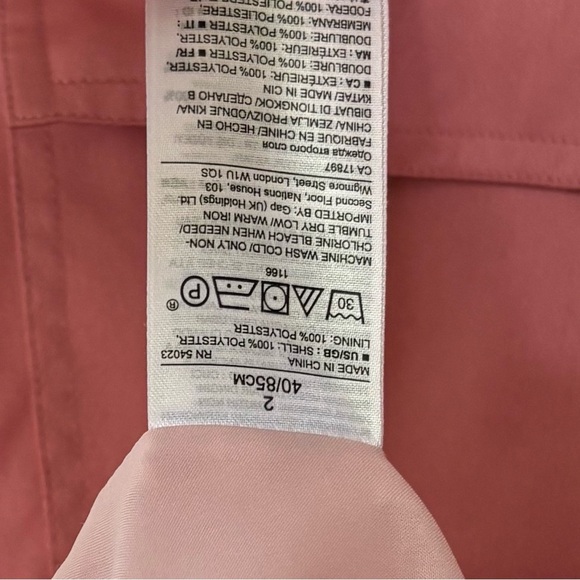 Banana Republic| Rose Button-Front Retro Style A-Line Satin Midi Skirt Sz 2 - Picture 4 of 5